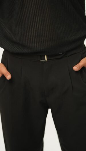 Black Milano Pants