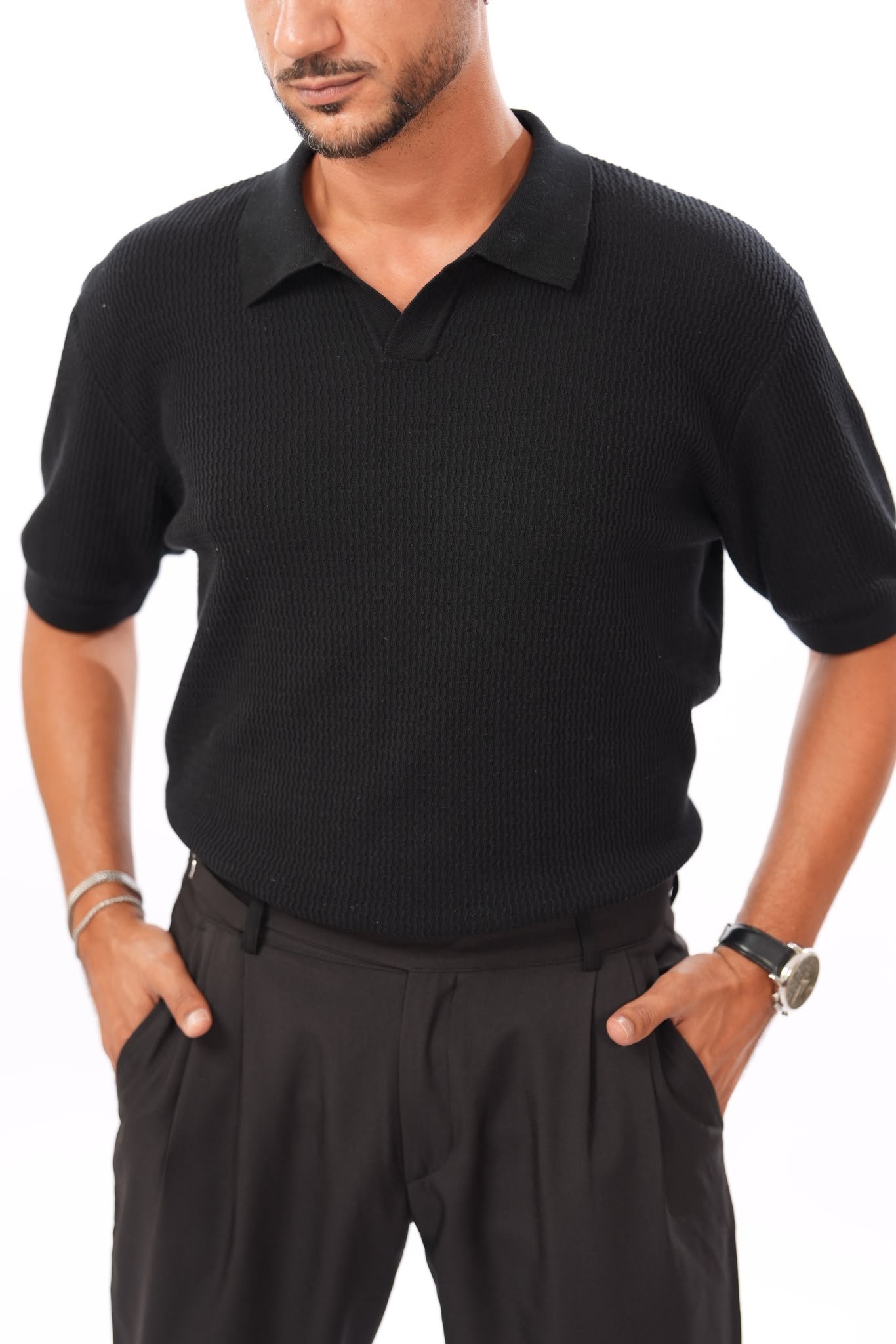 43 13 cholo polo black 2